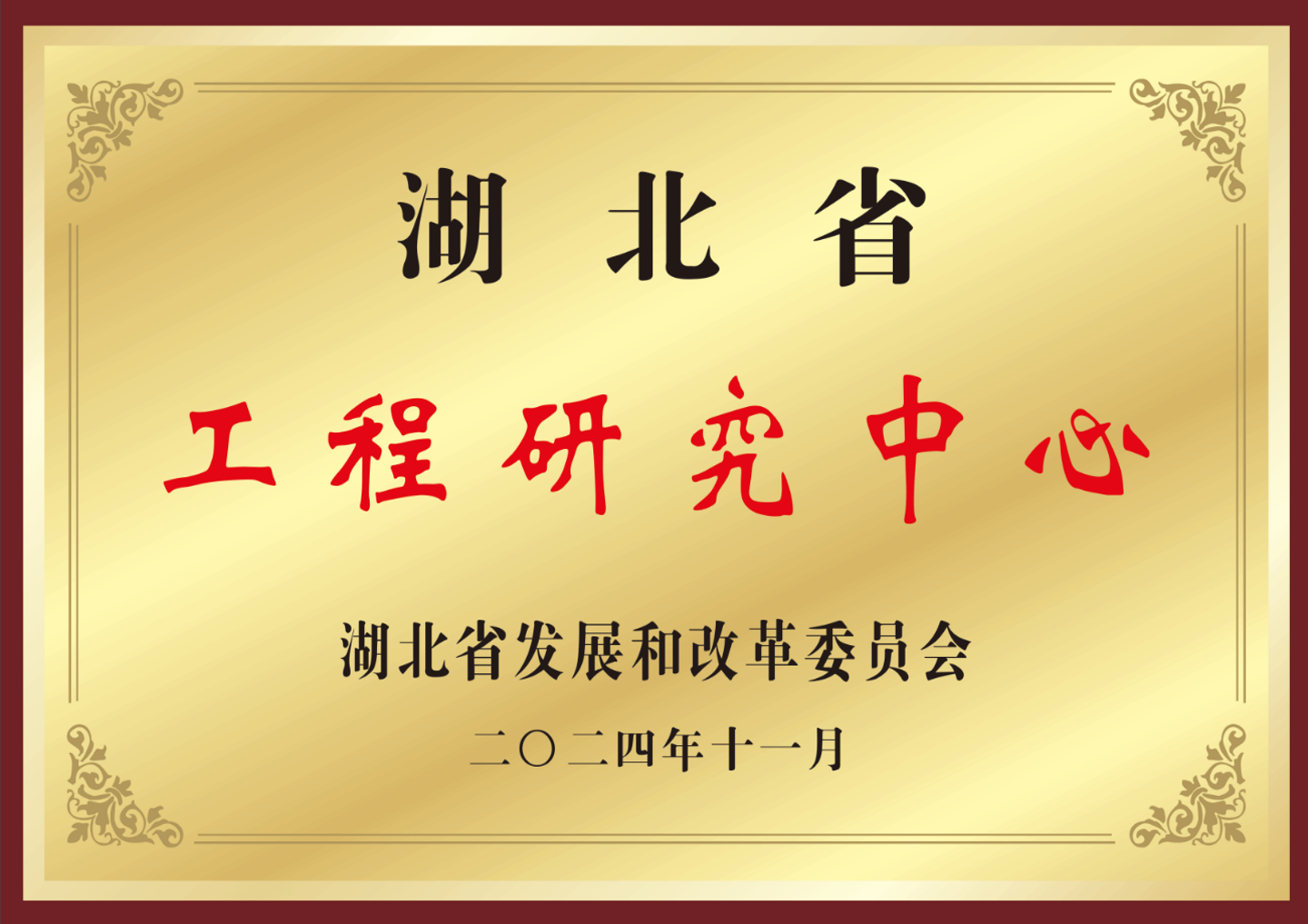 湖北省工程研究中心